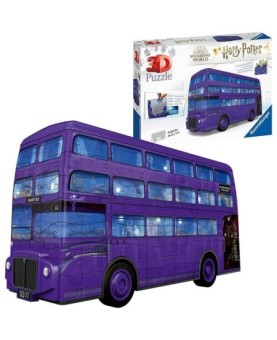 Puzzle 3d ravenzburger harry potter autobus noctámbulo