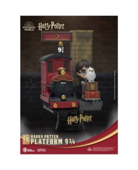 Figura beast kingdom dstage harry potter plataforma 9 3 - 4