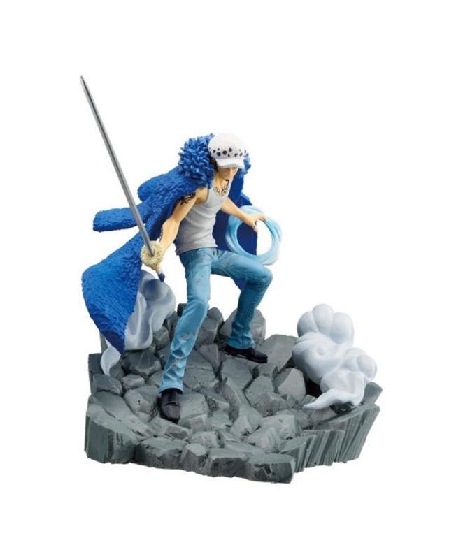 Figura banpresto one piece senkozekkei trafalgar law