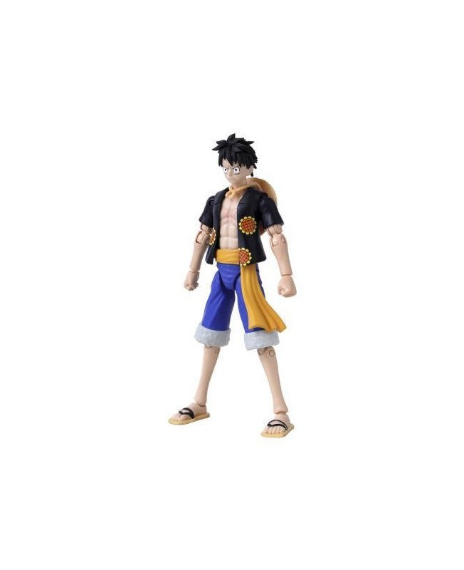 Figura bandai one piece anime heroes luffy dressrosa