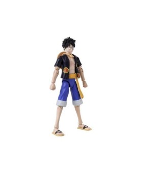 Figura bandai one piece anime heroes luffy dressrosa