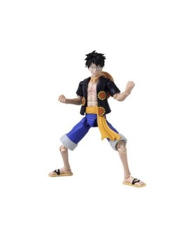 Figura bandai one piece anime heroes luffy dressrosa