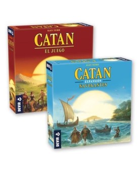 Kit juegos de mesa catán  expansión catán navegantes