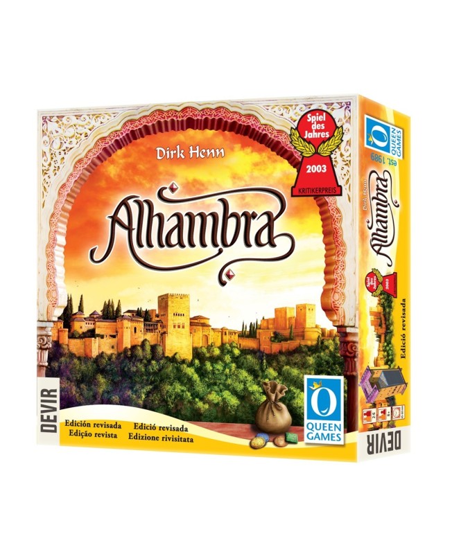 Juego de mesa devir alhambra pegi 8