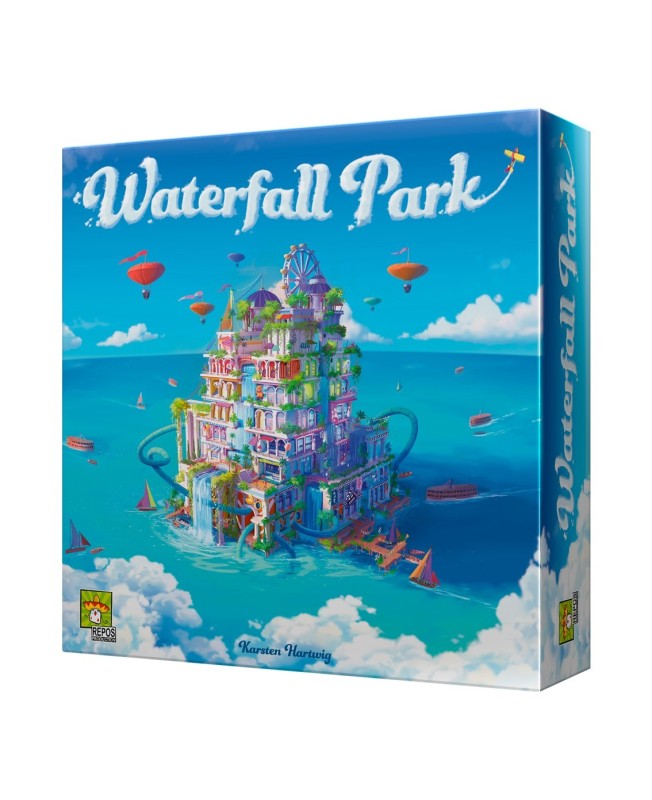 Juego de mesa waterfall park edad recomendada 10 años