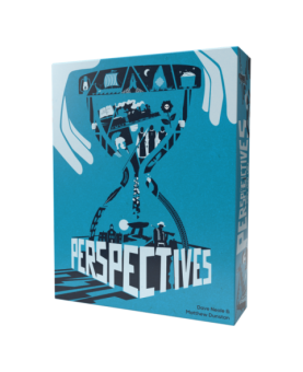 Juego de mesa perspectives azul