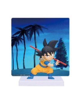 Figura banpresto dragon ball daima goku con panel 7cm